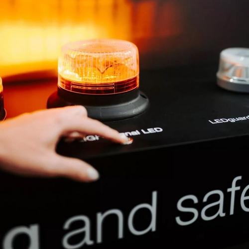 OSRAM LED maják LED BEACON LIGHT ukážka svietenia