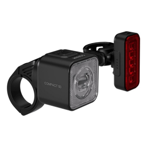 Cyklosvietidlá OSRAM LEDsBIKE COMPACT 50 SET – 50 lux, dosah 75 m, IP54, StVZO, USB-C nabíjanie, studená biela