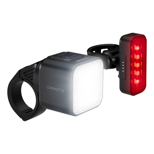 OSRAM cyklistické svetlá LEDsBIKE COMPACT 50 SET rozsvietený set