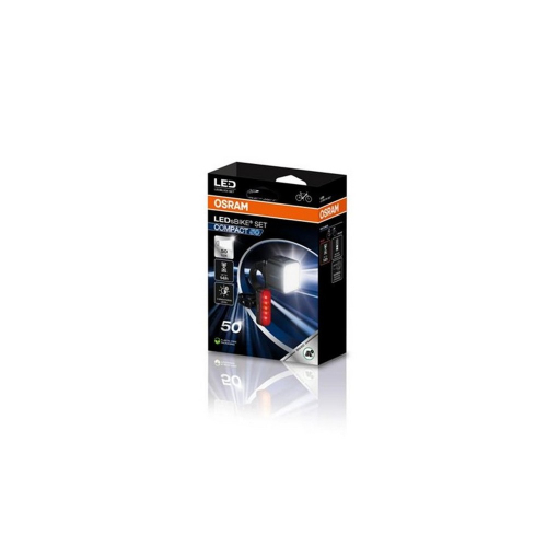 OSRAM cyklistické svetlá LEDsBIKE COMPACT 50 SET originálne balenie