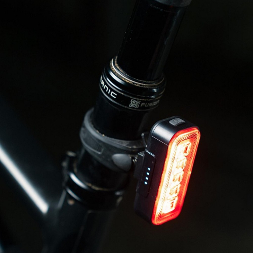 OSRAM zadné cyklistické svetlo LEDsBIKE COMPACT 50 červené svietenie