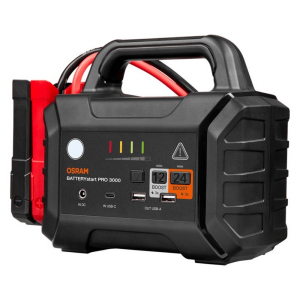 OSRAM BATTERYstart PRO 3000 – štartovací zdroj 12/24 V, 500 A / 2500 A, 36 400 mAh
