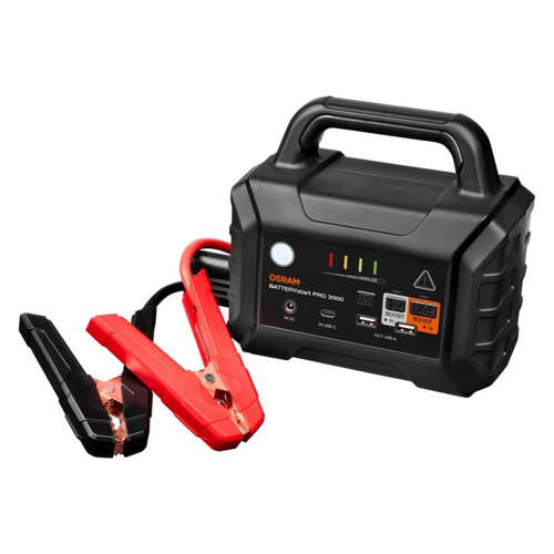 OSRAM BATTERYstart PRO 3000 so štartovacími svorkami