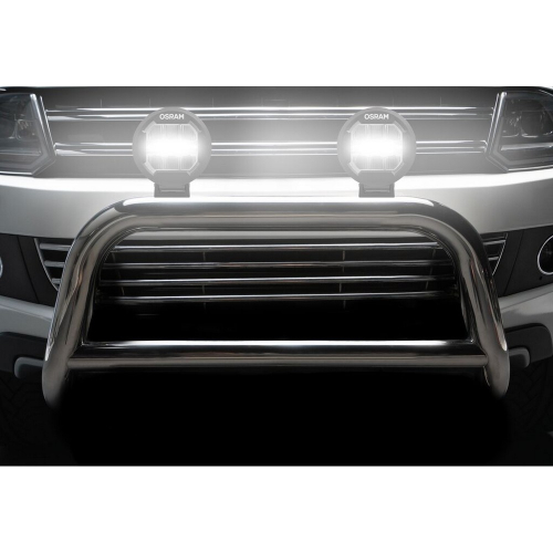 Pár LED svietidiel OSRAM MX180-CB na prednom ráme vozidla – asymetrické svietenie pri montáži