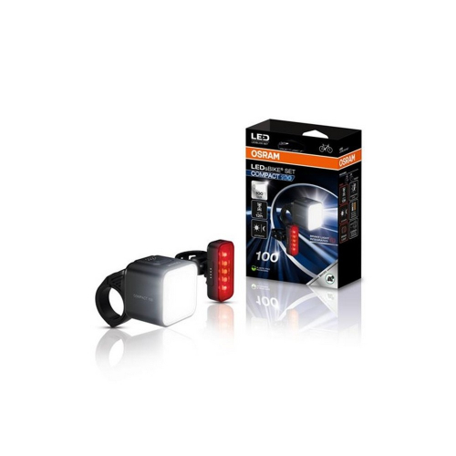 OSRAM LEDsBIKE COMPACT 100 SET zapnutý pri balení