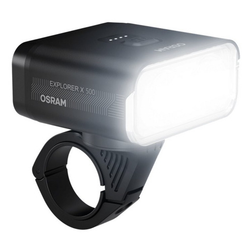 OSRAM LEDsBIKE EXPLORER X 500 predné svetlo v prevádzke
