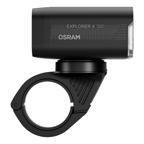 OSRAM LEDsBIKE EXPLORER X 500 bočný pohľad s držiakom