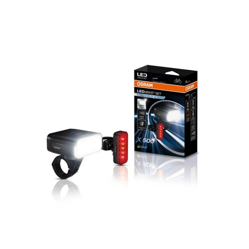 OSRAM LEDsBIKE EXPLORER X 500 SET zapnutý pri balení