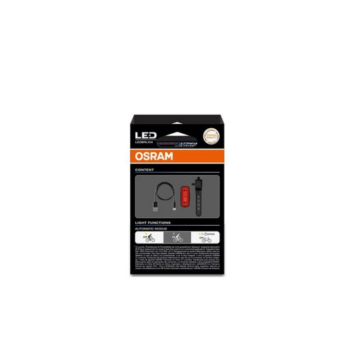 OSRAM LEDsBIKE COMPACT REAR zadná strana balenia