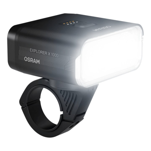 OSRAM LEDsBIKE EXPLORER X 1000 predné svetlo v prevádzke