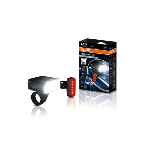 OSRAM LEDsBIKE EXPLORER X 1000 SET zapnutý pri balení