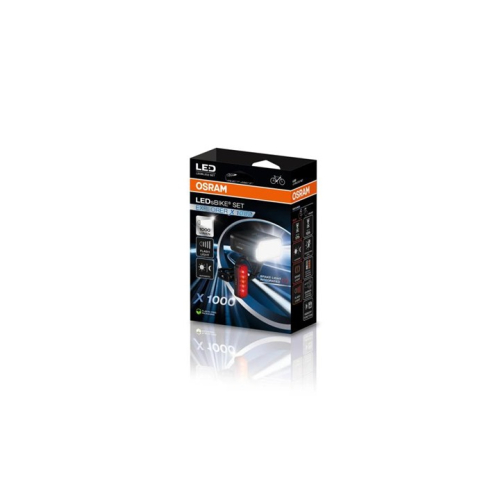 OSRAM LEDsBIKE EXPLORER X 1000 SET predajné balenie