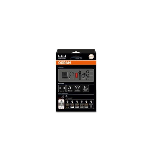OSRAM LEDsBIKE EXPLORER X 1000 SET zadná strana balenia