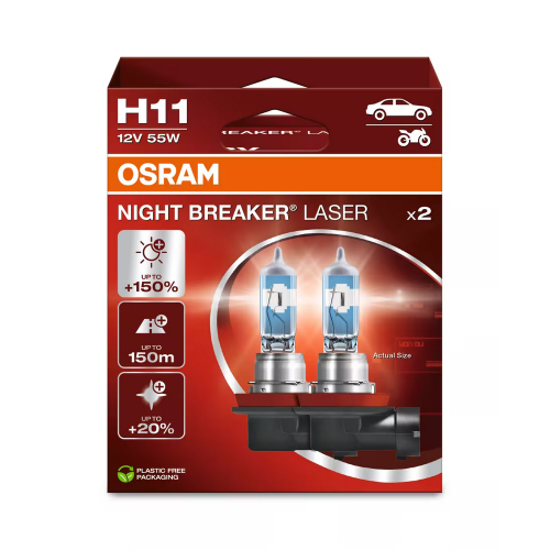 OSRAM Night Breaker Laser H11 12 V 55 W duo balenie