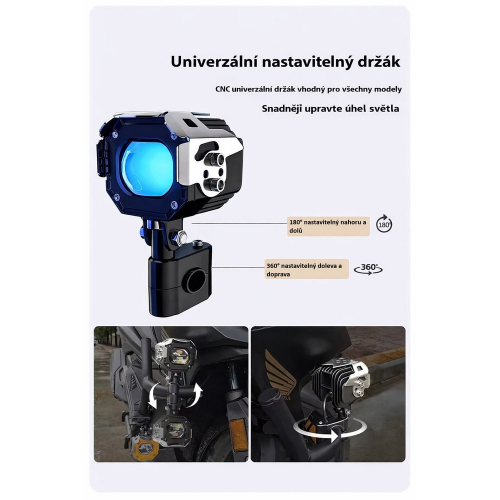 Matrix LED Spotlight MT50 nastaviteľný držiak svetla