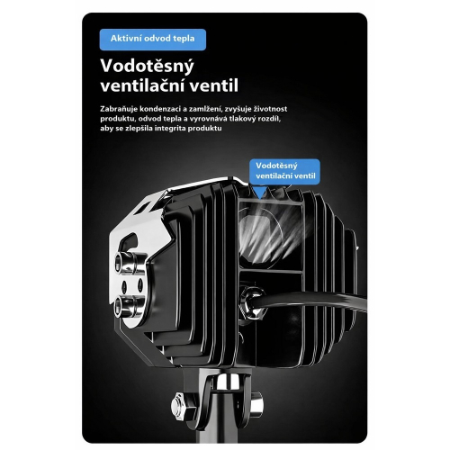 Matrix LED Spotlight MT50 vodotesný ventilačný ventil