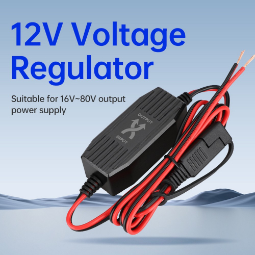 Menič napätia 12 V regulátor, vstup 16 – 80 V DC, výstup 13 V / 6,5 A