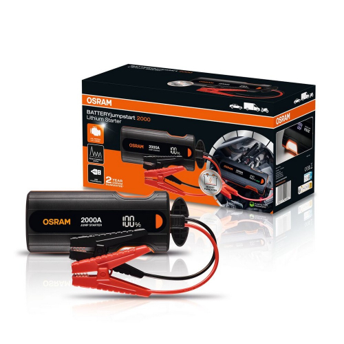 OSRAM BATTERYjumpstart 2000 s balením a káblami