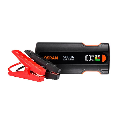 OSRAM BATTERYjumpstart 2000 so svorkami a displejom