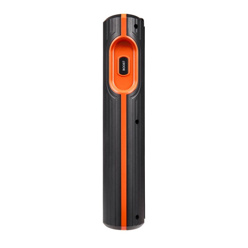 OSRAM BATTERYjumpstart 2000 bočná strana s tlačidlom Boost