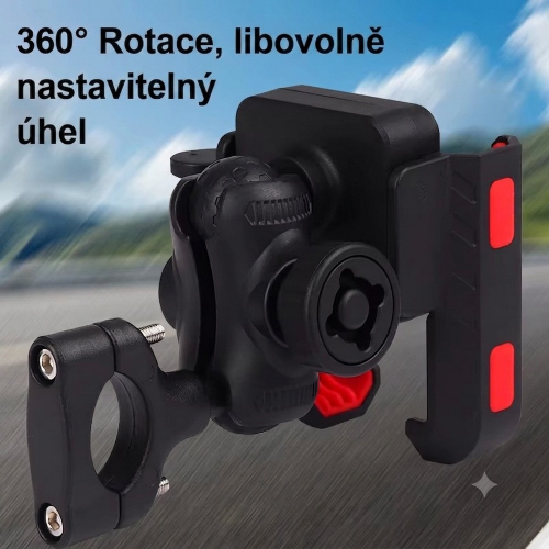 Univerzálny držiak telefónu Quick Lock s 360° nastaviteľným kĺbom