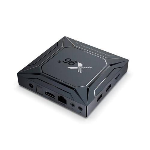 Zadné a bočné porty prehrávača X96 vrátane HDMI, LAN a USB