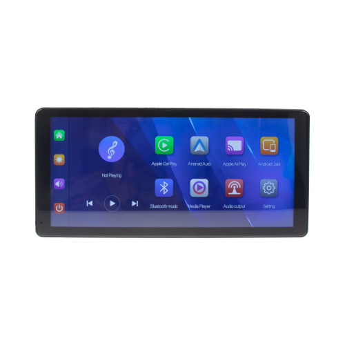 Hlavné menu monitora s Apple CarPlay a Android Auto
