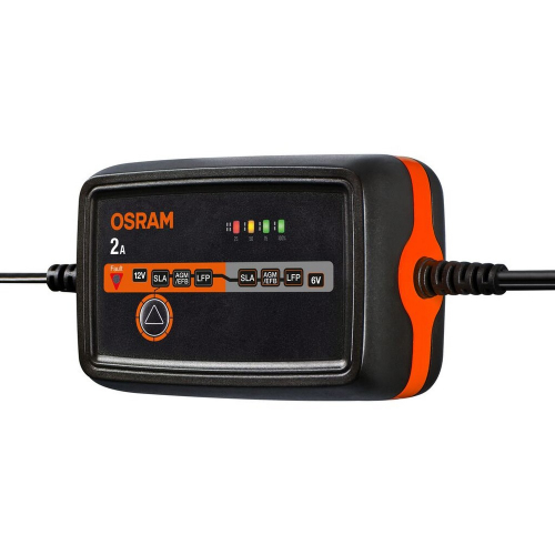 Predný pohľad na nabíjačku OSRAM BATTERYcharge 1002