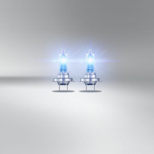 OSRAM COOL BLUE INTENSE H7 – rozsvietené halogénové žiarovky