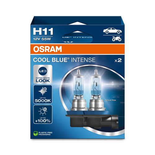 OSRAM COOL BLUE INTENSE H11 Duo-Box – balenie 2 autožiaroviek