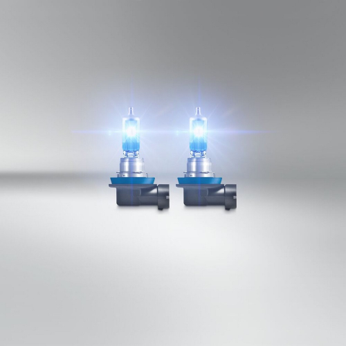 OSRAM COOL BLUE INTENSE H11 – rozsvietené halogénové žiarovky