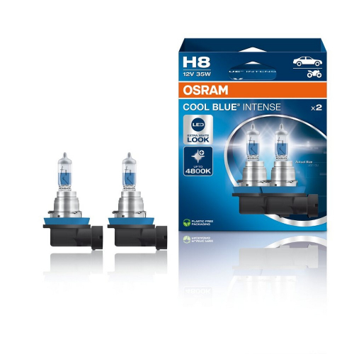 OSRAM COOL BLUE INTENSE H8 – dve žiarovky a balenie