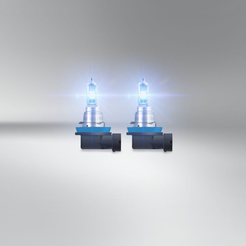 OSRAM COOL BLUE INTENSE H8 – rozsvietené halogénové žiarovky