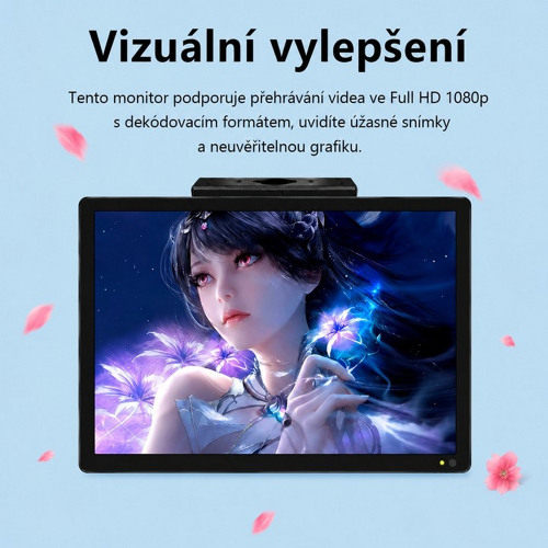 Stropný LCD monitor 21,5" – Full HD zobrazenie