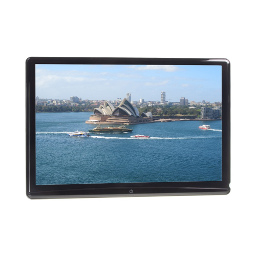 LCD monitor 12,4" s Androidom 14 – čelný pohľad