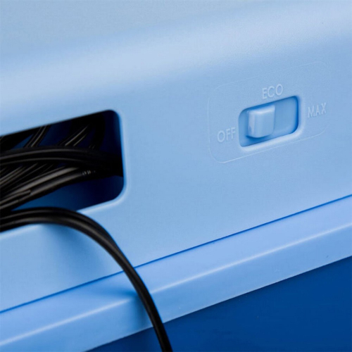 Detail prepínača režimov OFF, ECO a MAX na autochladničke 24 l
