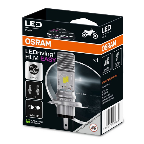Balenie LED žiarovky OSRAM LEDriving HLM EASY HS1 pre motocykle
