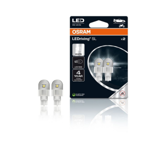 Autožiarovky OSRAM LED W16W LEDriving SL / 12V / 2,9W / 6000K – Off-road (2 ks)