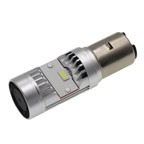 LED žiarovka BA20D CSP 3570 s hliníkovým chladičom a ventilátorom