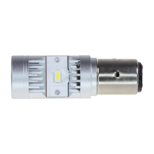 LED žiarovka BA20D CSP 3570 s bočným pohľadom na chladič