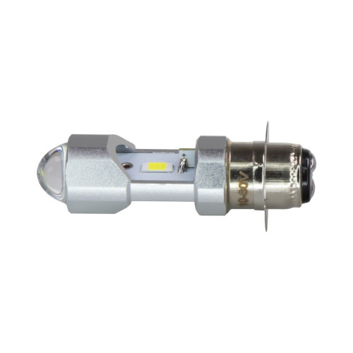 Bočný pohľad na LED žiarovku P15d H6m