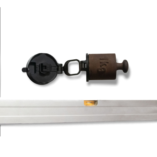 Magnetický držiak r-16V s vákuovou prísavkou použitý na skle, stole a v kúpeľni