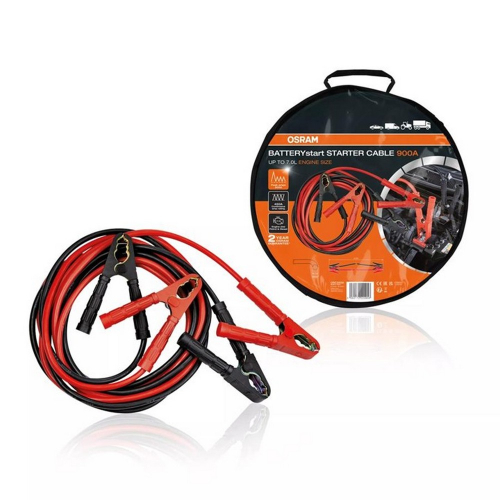 Štartovacie káble OSRAM STARTERcable 900 A s úložnou taškou a produktovým balením
