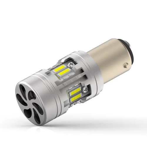 Produktový list LED žiarovky BA15S s odvetraným hliníkovým chladičom