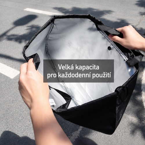 Otvorený vak na motocyklovú prilbu s priestranným vnútrom na každodenné použitie