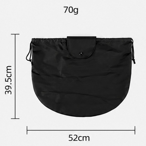 Rozmery čierneho ochranného vaku na prilbu vo veľkosti L – 52 × 39,5 cm a hmotnosť 70 g