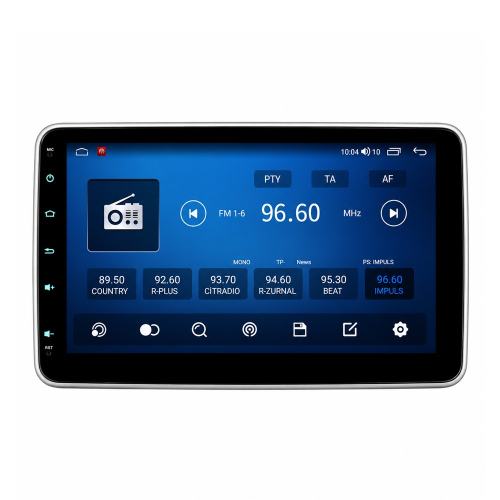 2DIN autorádio s 6,28" dotykovým displejom a FM RDS tunerom