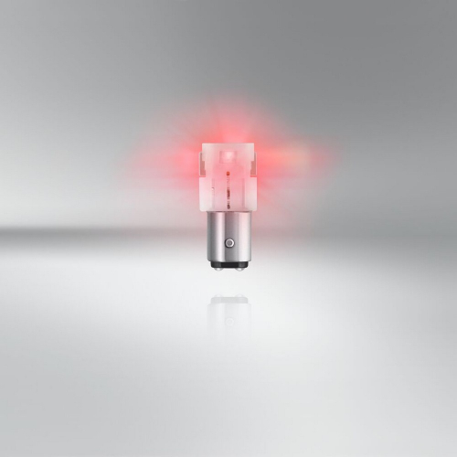 OSRAM LEDriving SL P21/5W pri svietení červeným svetlom