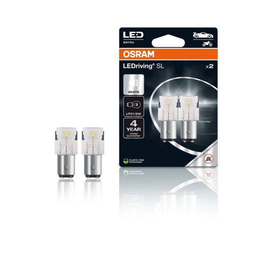 OSRAM LEDriving SL P21/5W BAY15d biele LED žiarovky, 2 ks v balení