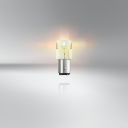 OSRAM LEDriving SL P21/5W pri svietení oranžovým svetlom
